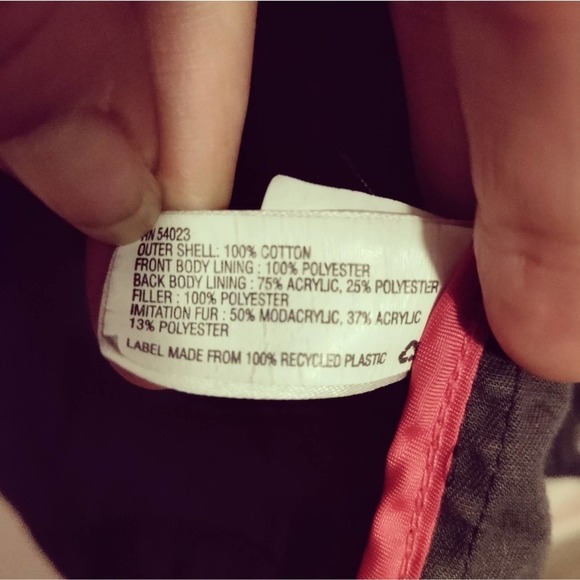 Gap winter coat women's size small military green removable inside vest lining - Picture 7 of 11